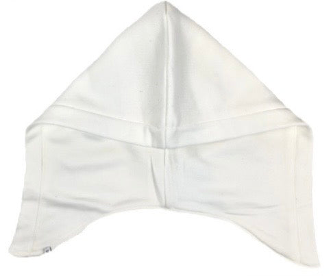 Patchy - Blue Cropped Hoodie with White Hat