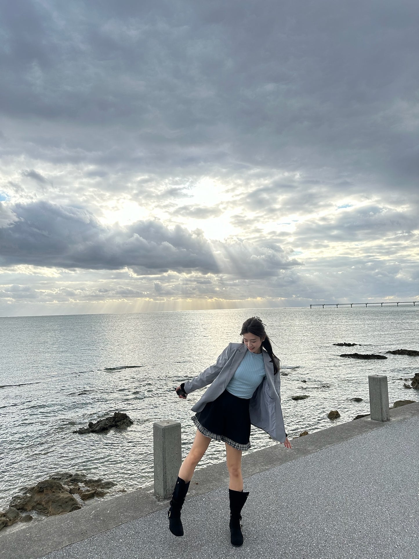 Patchy - Grey Blazer（Only Blazer Without Strap）