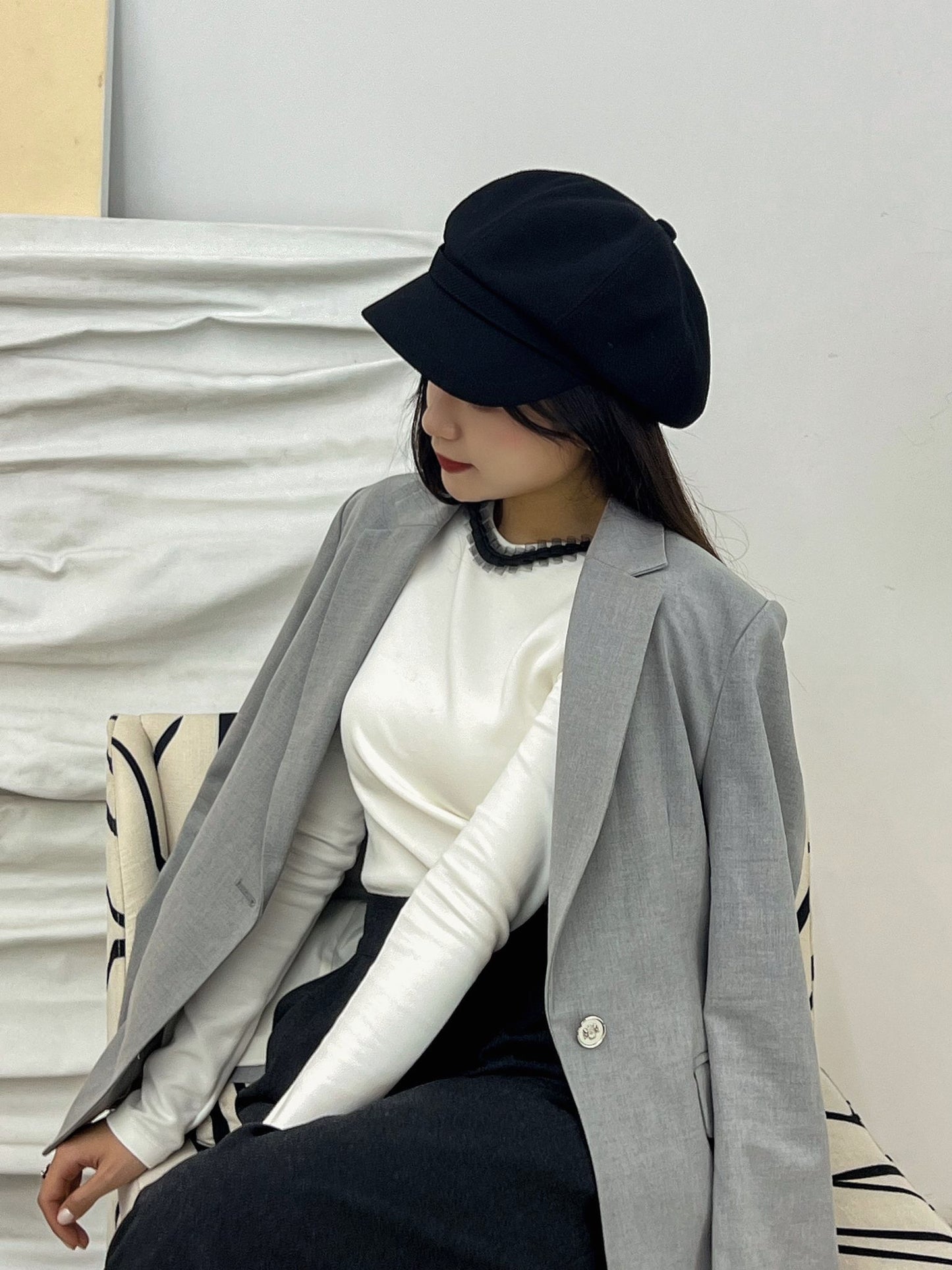 Patchy - Grey Blazer（Only Blazer Without Strap）