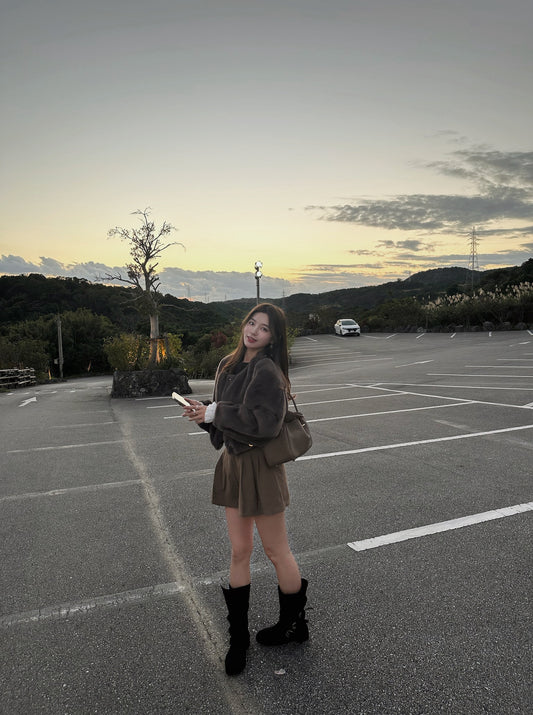 Patchy - Woolen Shorts (Without Strap)